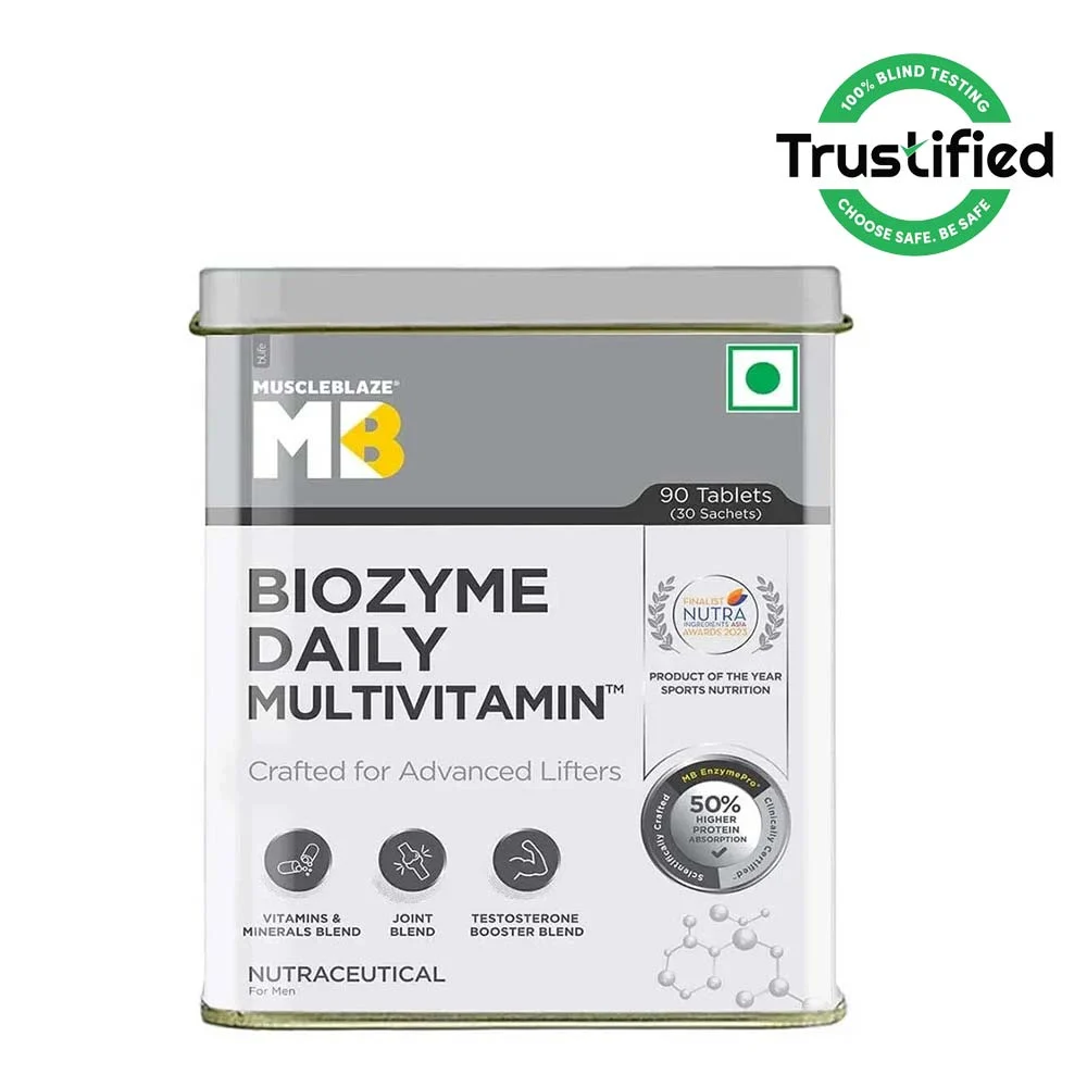 MuscleBlaze Biozyme Multivitamin 90Tab 